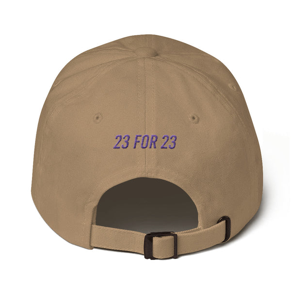 23 for 23 - Dad hat (Purple)