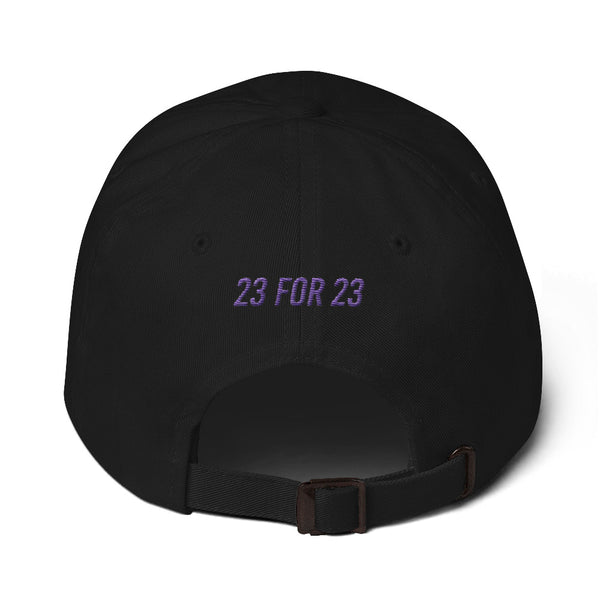 23 for 23 - Dad hat (Purple)