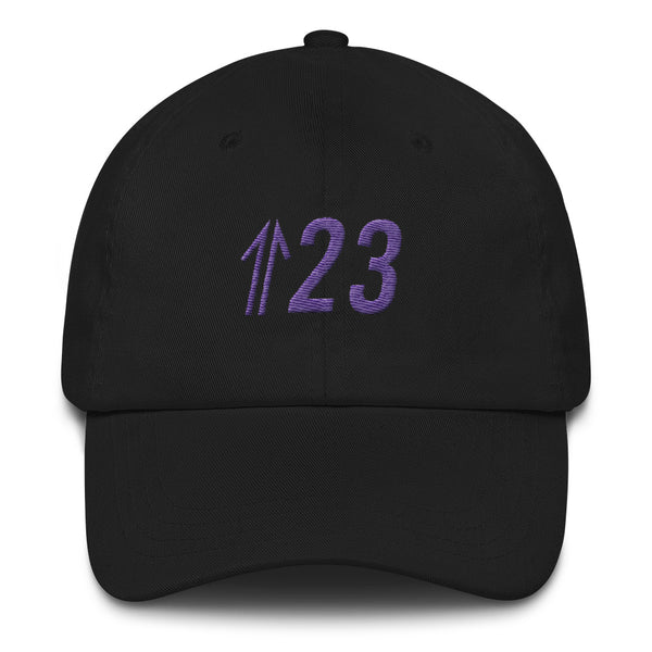 23 for 23 - Dad hat (Purple)
