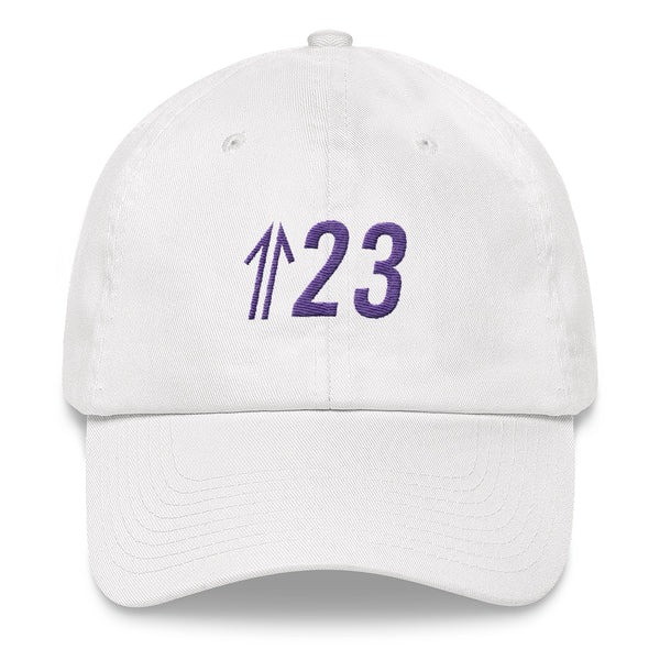 23 for 23 - Dad hat (Purple)