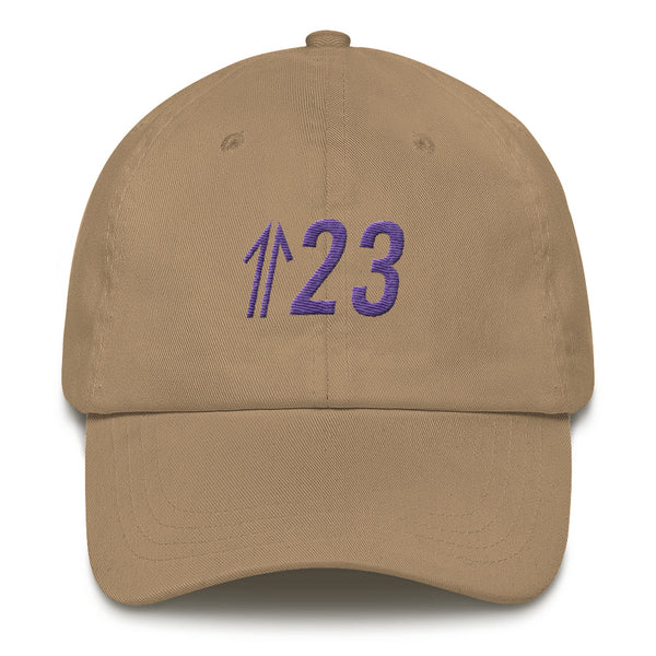 23 for 23 - Dad hat (Purple)