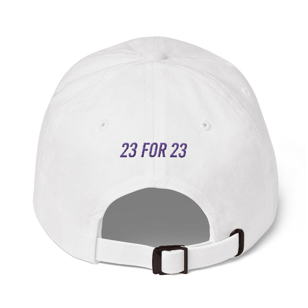 23 for 23 - Dad hat (Purple)
